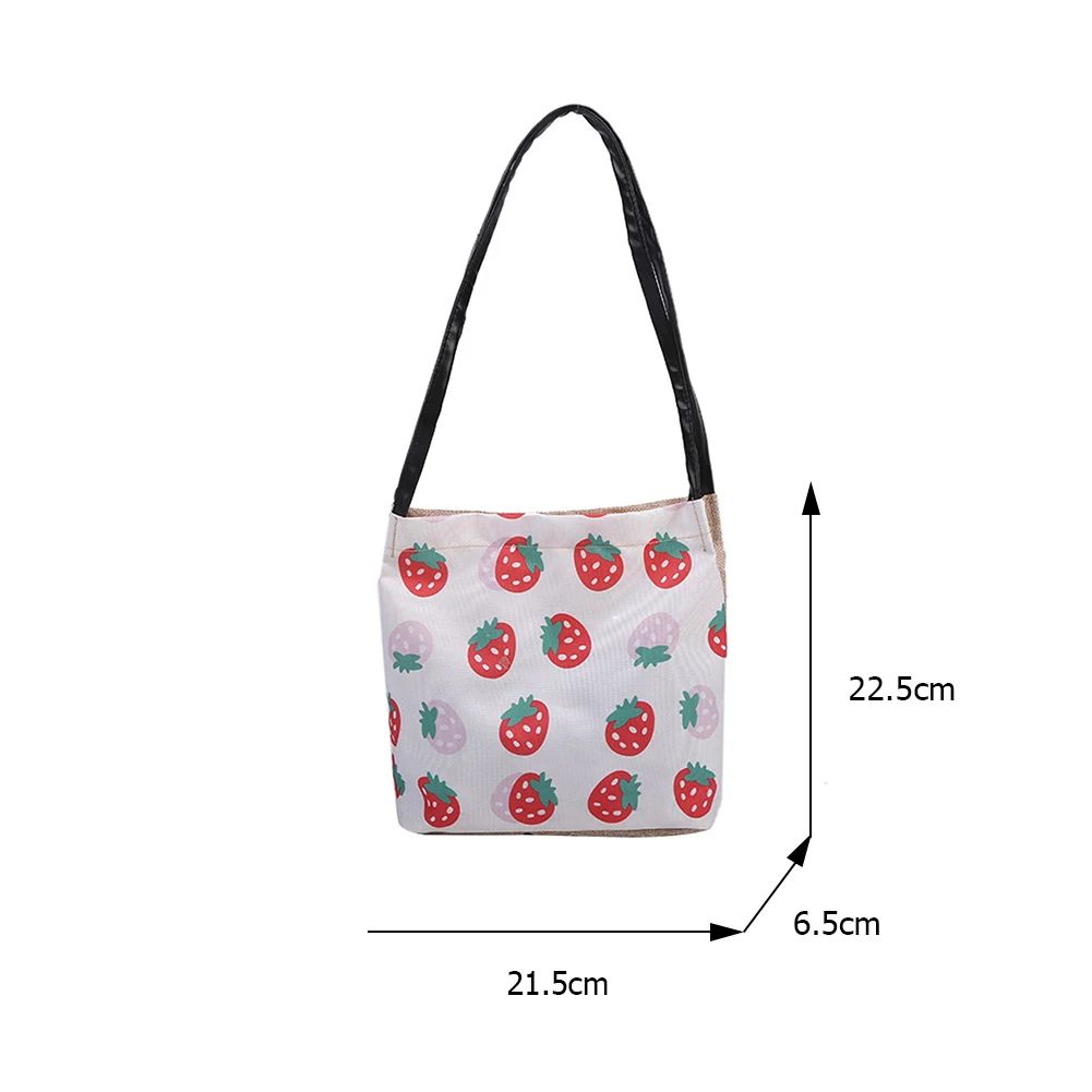 

Canvas Bag Women Opera Painting Printing Shoulder Shopping Bag Vintage Ladies Large Capacity Top-handle Tote Handbags