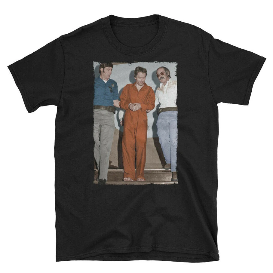

Футболка Ted Bundy, серийная стандартная футболка, оптовая продажа, новый модный дизайн для мужчин и женщин