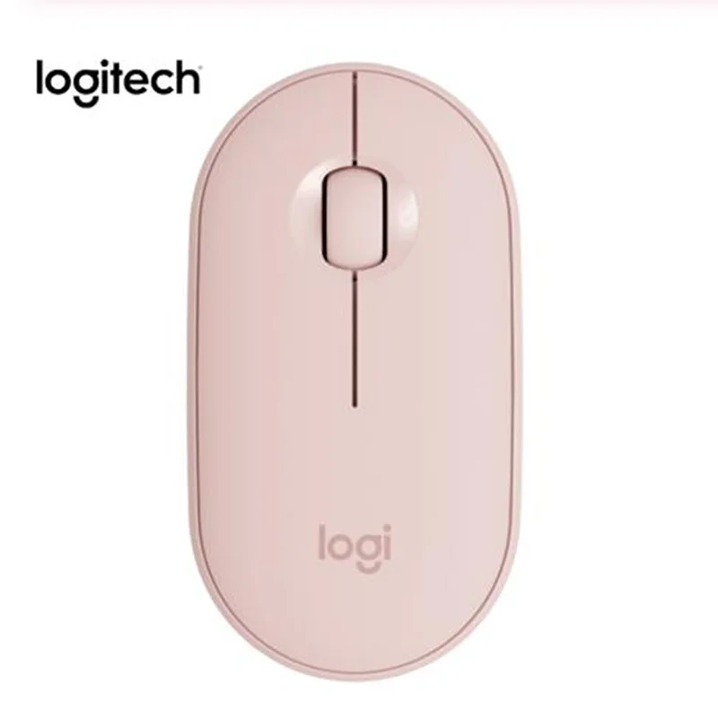 Logitech Pebble оригинальная Беспроводная Bluetooth мышь Mini & Thin 1000 точек/дюйм 100 г Высокая