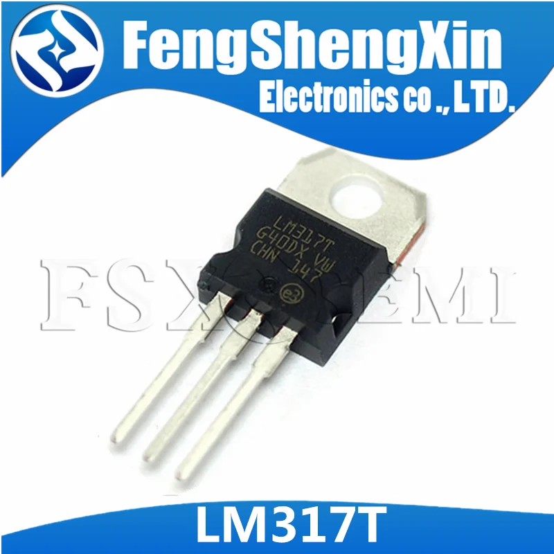 10 шт./Лот Новый LM317T LM317 TO220 регулятор напряжения IC TO 220|Интегральные схемы| |