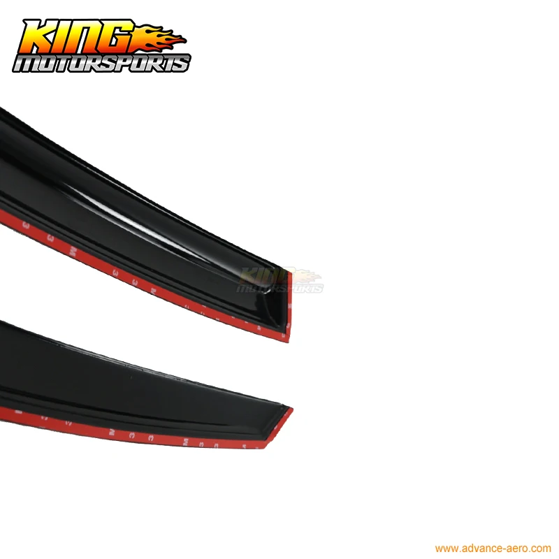Fit For 2010-2015 Kia Optima 2nd Gen Smoked Aero JDM Deflectors Stick On Window Visors USA Domestic Free Shipping | Автомобили и