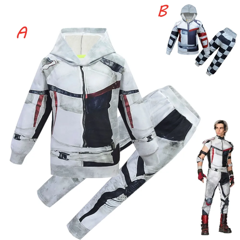 Новинка Одежда для мальчиков выступлений Комплект одежды Потомки 3