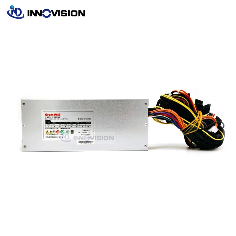 Высокая эффективность Great Wall 2U 600W Сервер блок питания для ПК psu