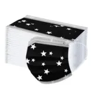 10203050100 шт., одноразовая маска для лица с принтом звезд