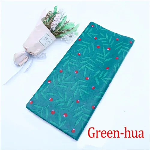 Green-hua 10 листов 50*66 см, китайская бумага DIY ремесло свадебные бумажные цветы праздничные и вечерние украшения для дома подарочная оберточная бумага - Цвет: Green-hua