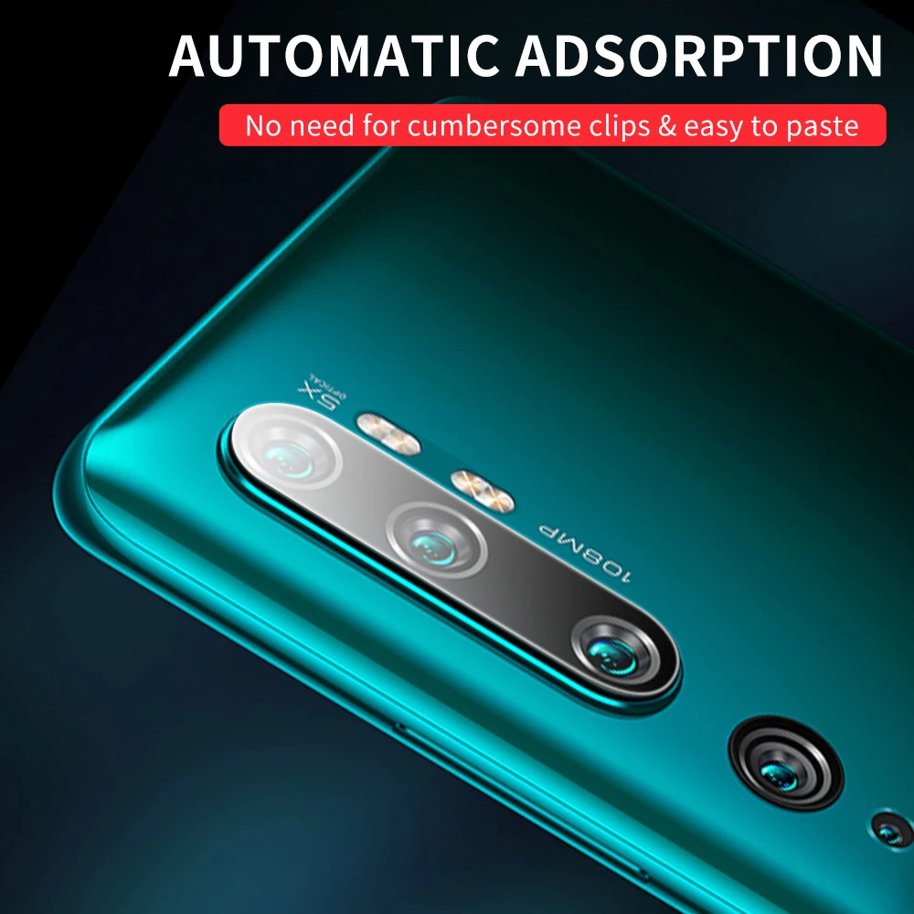 Закаленное стекло объектив для Xiaomi Mi 9 10 Lite задняя камера Защитный Объектив CC9 Pro 9D