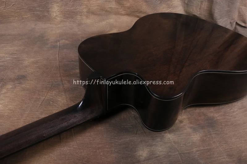 Искусственная кожа Finlay 40 дюймов корпус из твердой ели/красного дерева китайские