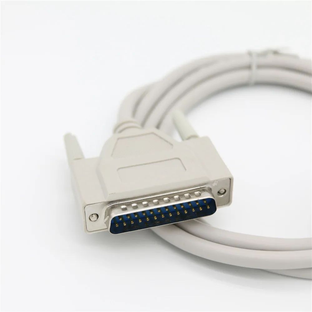 Кабель-удлинитель DB25 с разъемом Папа-папа 1 5 м 3 25-Pin кабель для передачи данных