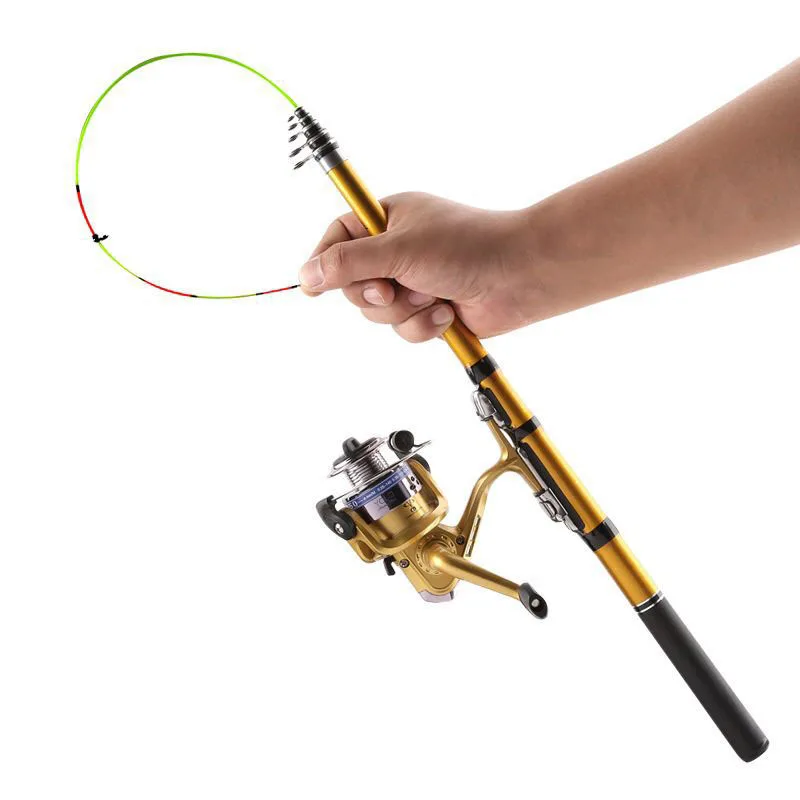 Новый мини Удочка ультра короткая FRP телескопическая Рок Рыболовная плот прочные