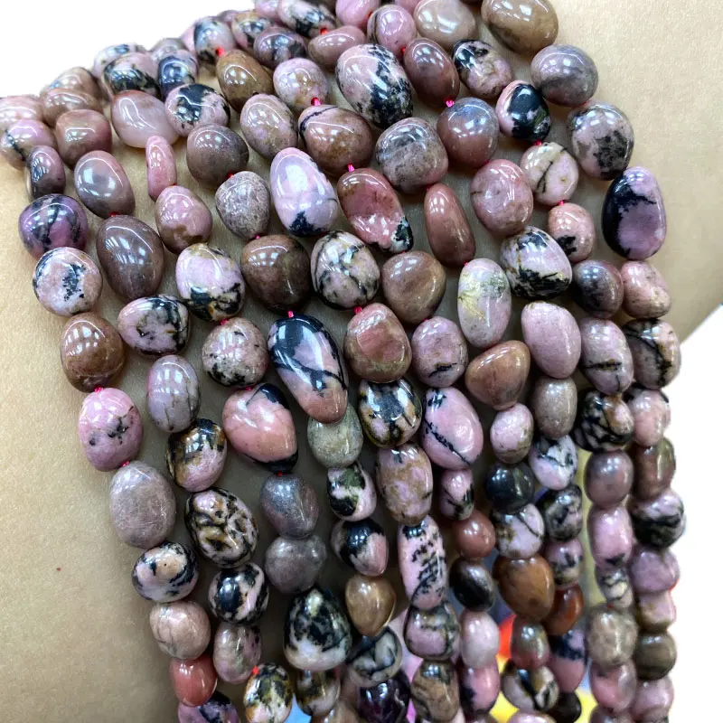 Тонкий 100% натуральный камень красный Родохрозит нерегулярный гравий