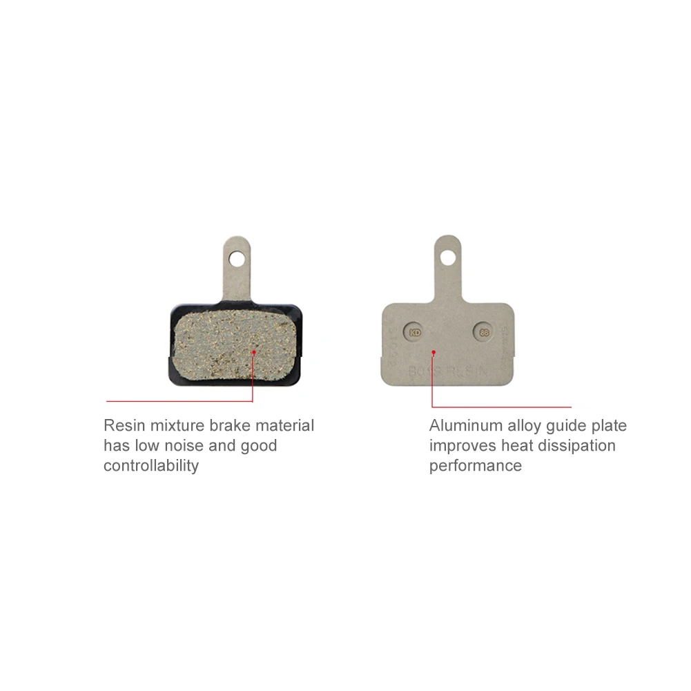 

G01S B01S J02A Brake Pads M447 Brake Disc XT Brake Disc Bicycle Parts Cycling Resin Organic Disc Road Brake Pads