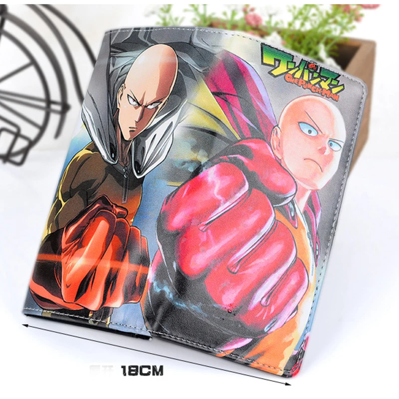 High Quality Cartoon Anime Cosplay One Punch Man Wallet Card Holder Zipper Purse Dollar Price 3 Styles | Багаж и сумки