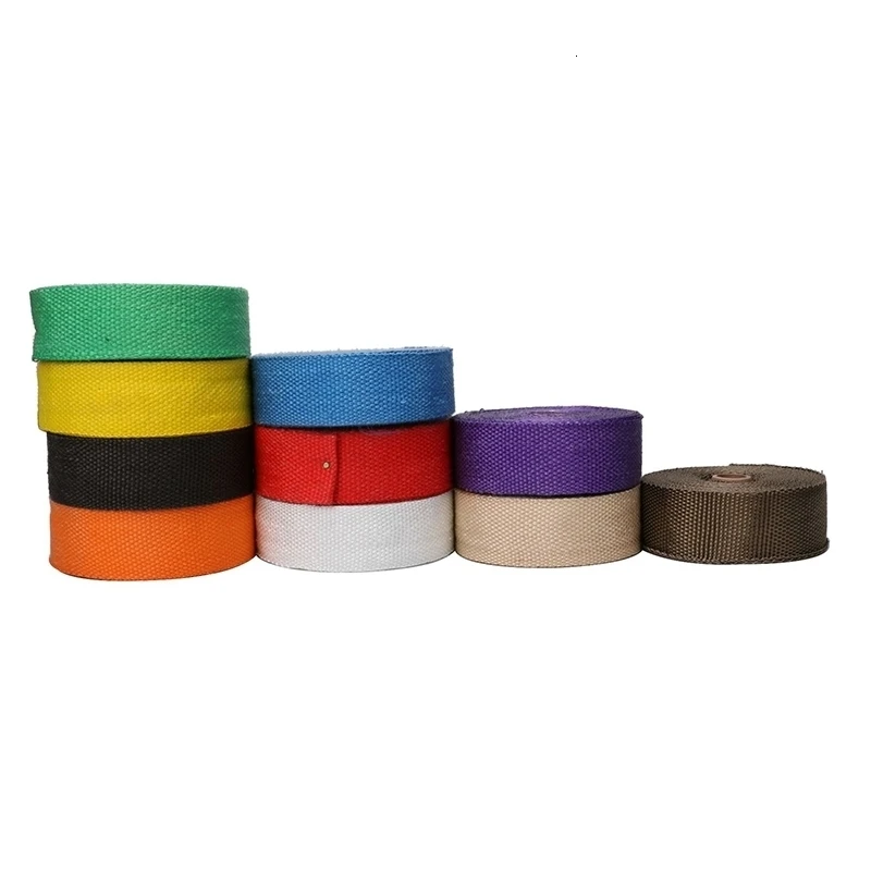 Универсальная Тепловая обертка для выхлопных газов мотоциклов негорючая