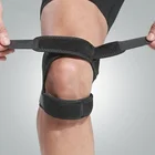 Бандаж для снятия боли в колене, 1 шт., нейлоновый, неопреновый, регулируемый, дышащий
