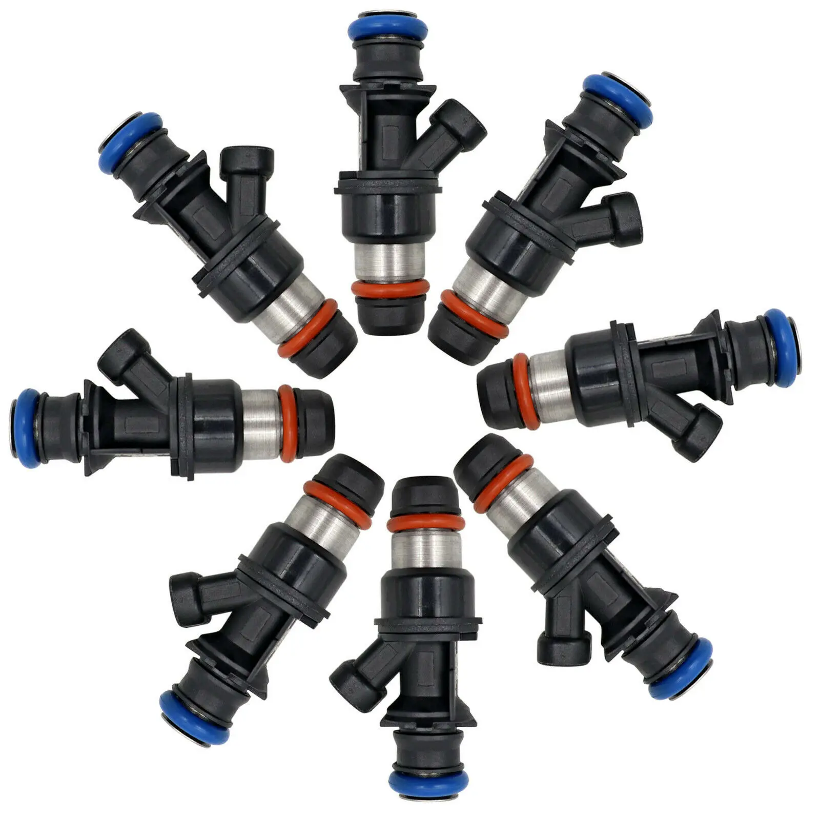 

8 шт. для Chevrolet Chevy Silverado 4.8L/5.3L/6.0L 25317628 L 99-07 17113553 топливный инжектор дизельный выхлопной жидкости экскаватор сопло