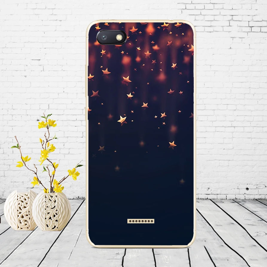 B52 Силиконовый чехол для xiaomi redmi 6a защитный чехол Мягкий ТПУ чехол для телефона Чехлы для xiaomi redmi 6A чехол бампер 6a Coque - Цвет: B52