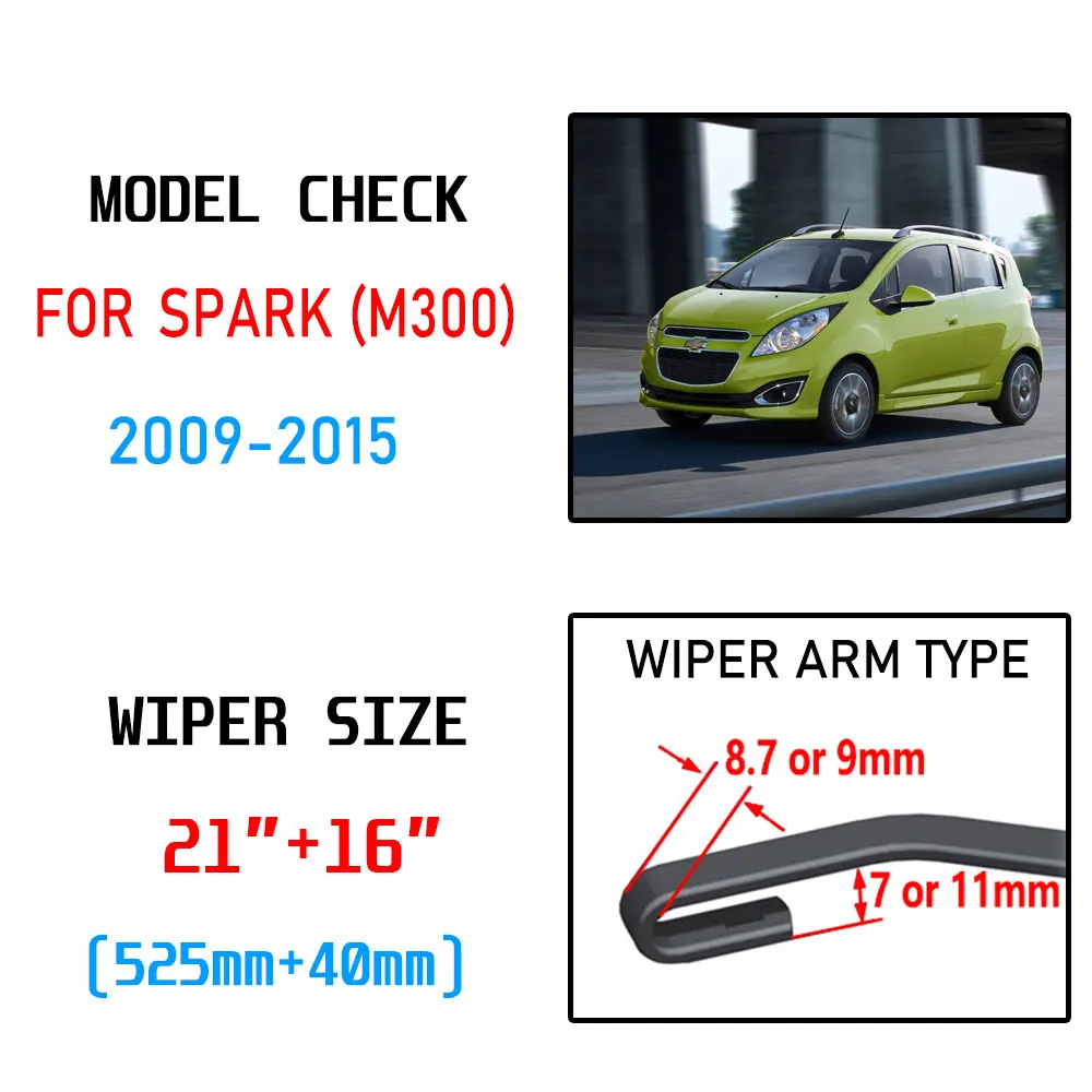 Для Chevrolet Spark M300 2009 2010 2011 2012 2013 2014 2015 Аксессуары переднего лобового стекла