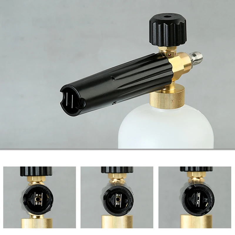 

1/4 Interface Foam Pot, High Pressure Car Wash Foam Pot, Multifunctional Disinfection PA Pot, Household Foaming