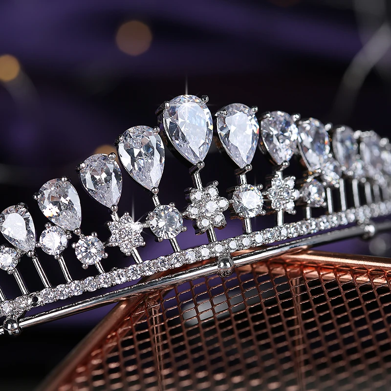 Корона головная повязка Высокое качество Свадебные аксессуары для волос короны