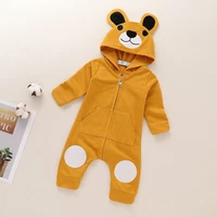 new autumn baby rompers cute cartoon bear infant girl boy jumpers kids baby outfits clothes newborn toddler baby clothing