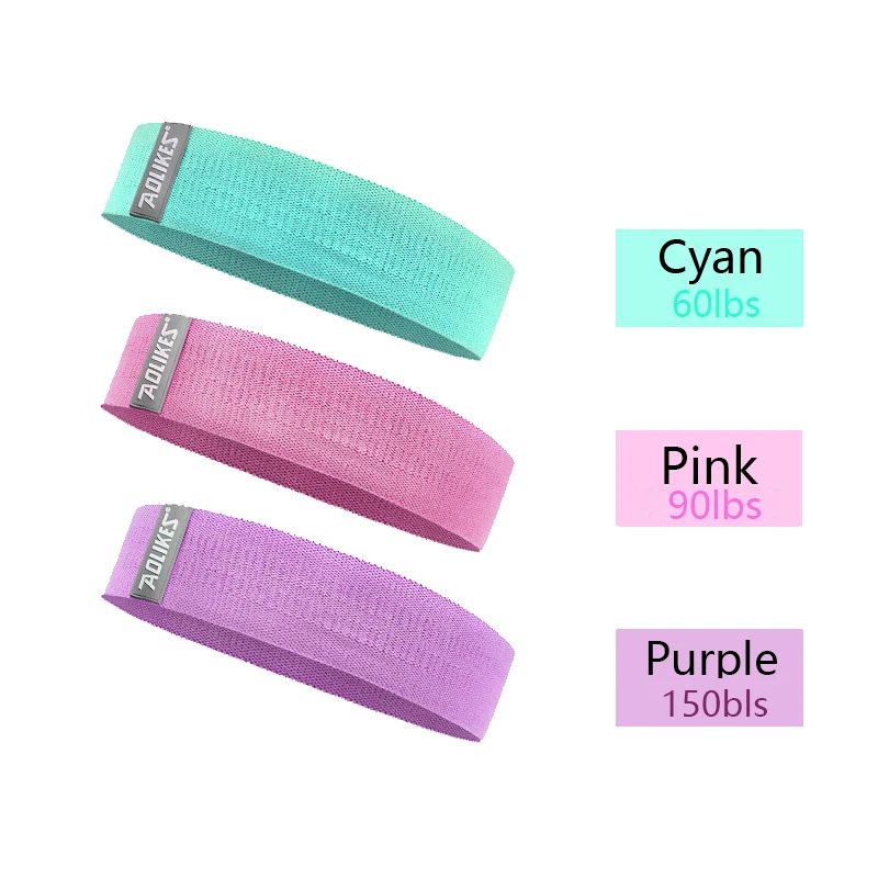 Эластичная лента для занятий йогой и фитнесом прочная хлопковая эластичная