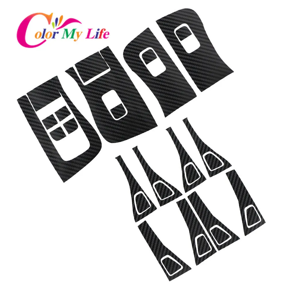 Цветные кнопки-переключатели для автомобильного стеклоподъемника My Life