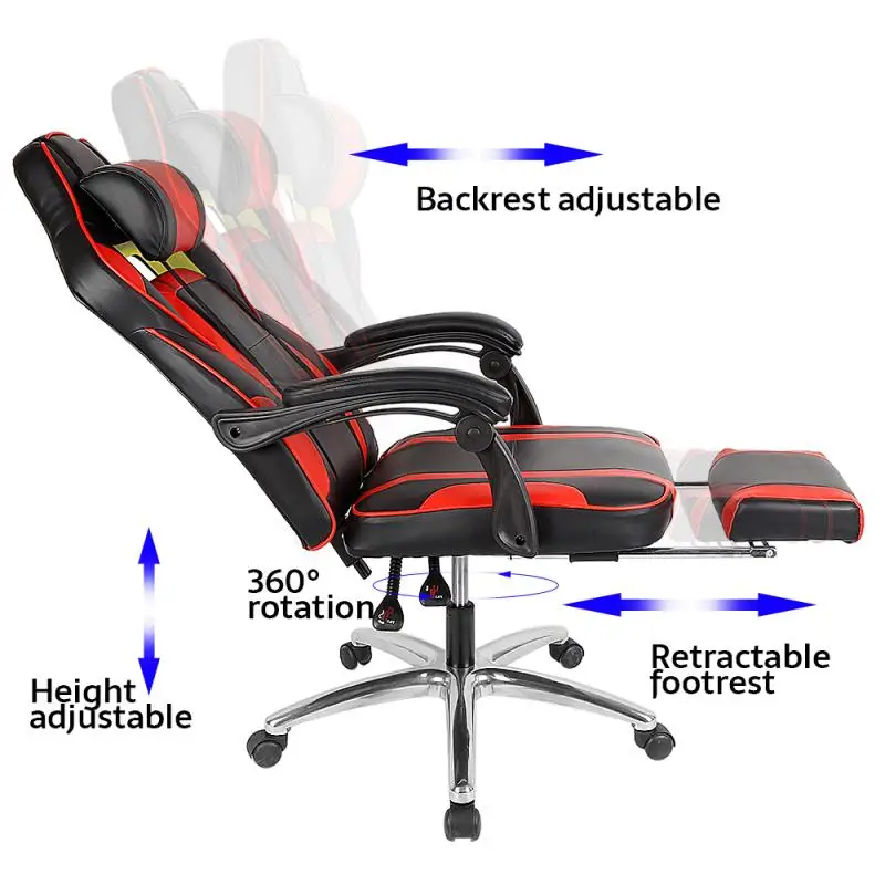 Игровой стул белый компьютерный со стандартным дизайном игровые стулья Wcg