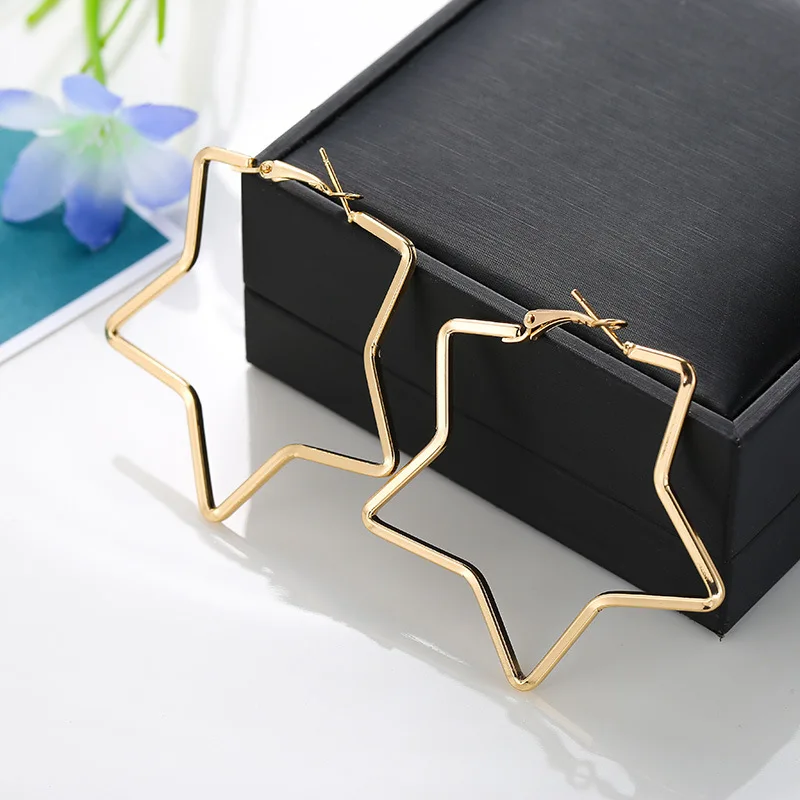 Женские серьги кольца в стиле панк|Серьги-кольца| |