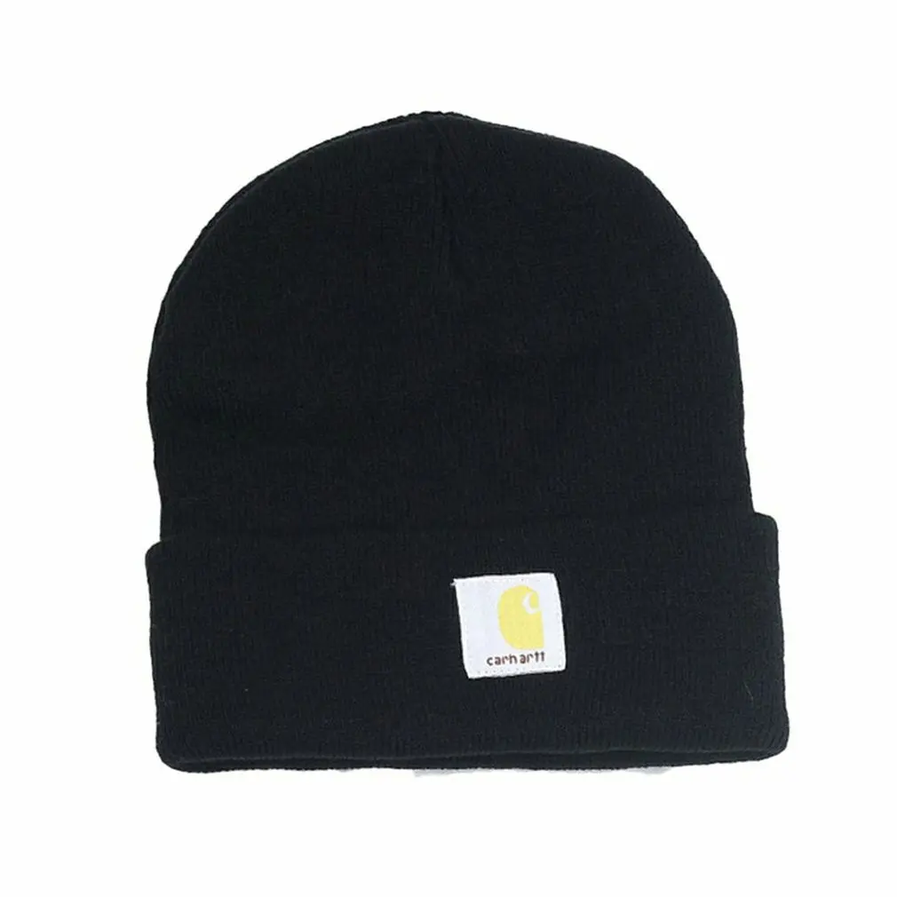 Мужская и женская зимняя вязаная шапка с Стиль Лыжная Шапка осень зима стильная