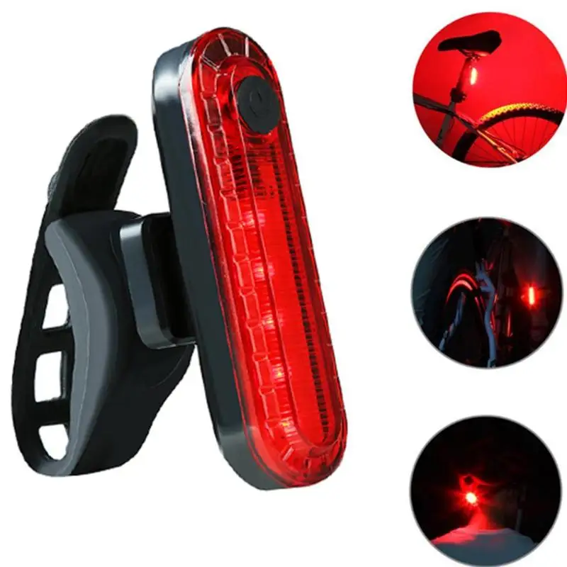 

USB Rechargeable Bike Light 5-Modes LED Front Lamp Headlight Waterproof 350LM USB Bicycle Accessories with Support