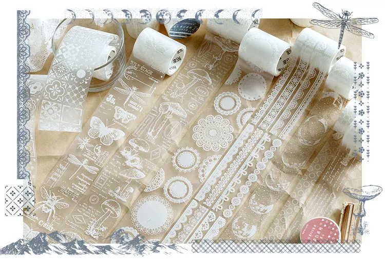 1pcs/lot Washi Masking Tapes Cocoon plant Decorative Adhesive Scrapbooking DIY Paper Japanese Stickers 3m