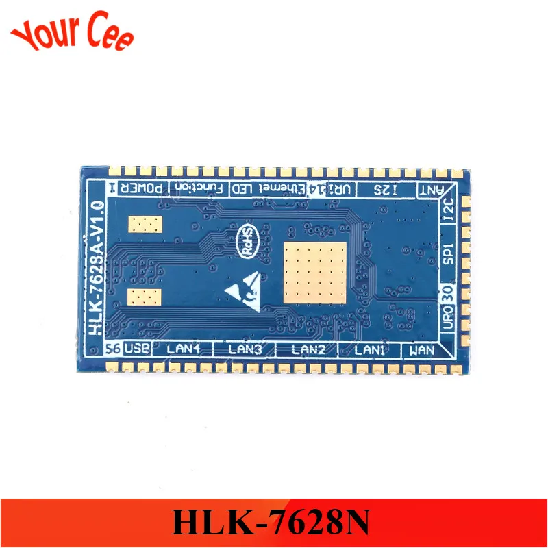 HLK 7628N многофункциональная серийный Порты и разъёмы Wi Fi Беспроводной модуль