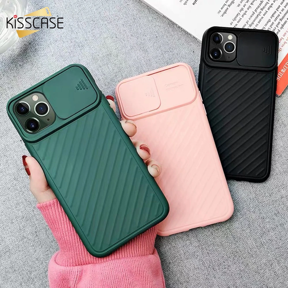 Защитный чехол KISSCASE для камеры противоударный iPhone 11 XR 8 6s 7 силиконовый мягкий из
