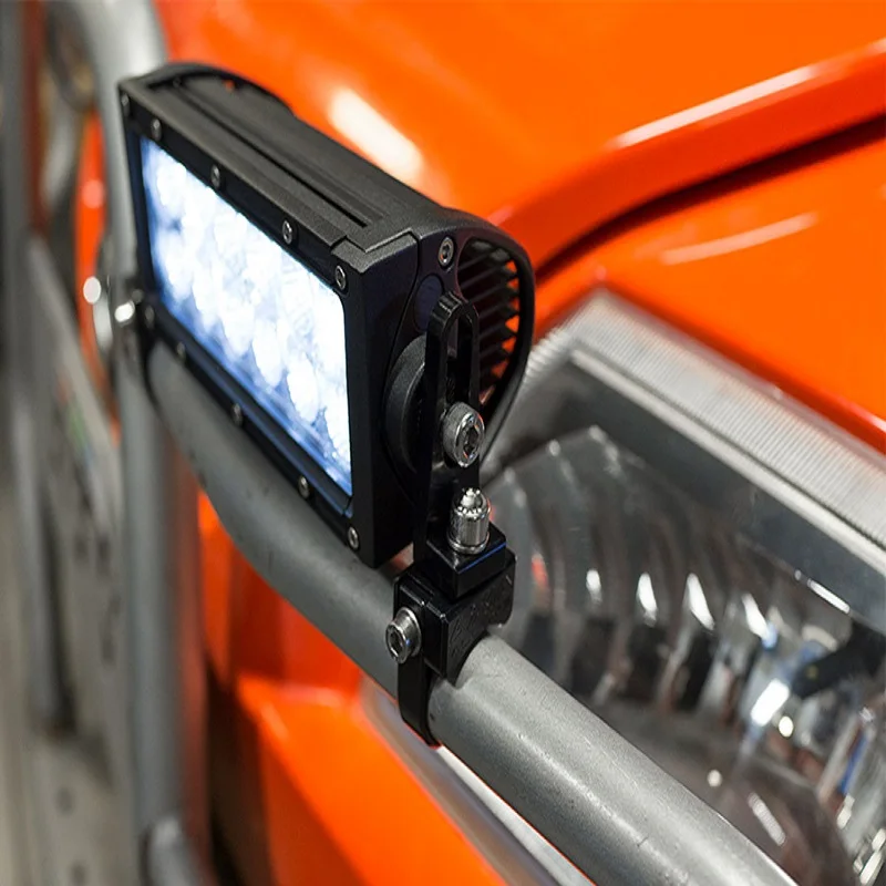 

7.5 Inch Dual Row LED Light Bar Combo Spot and Flood Optics For Offroad Trucks Jeep ATV UTV Boats