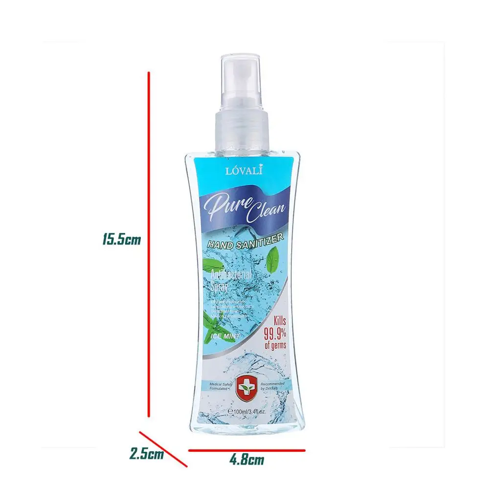 4 шт. портативная дезинфекция геля спиртовой антисептик для рук|Универсальные