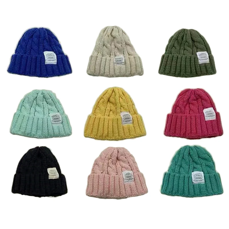 

Winter Hats for Woman Men Beanies Knitted Hat Girls Autumn Female Skullies Beanie Caps Warmer Bonnet Ladies Casual Cap