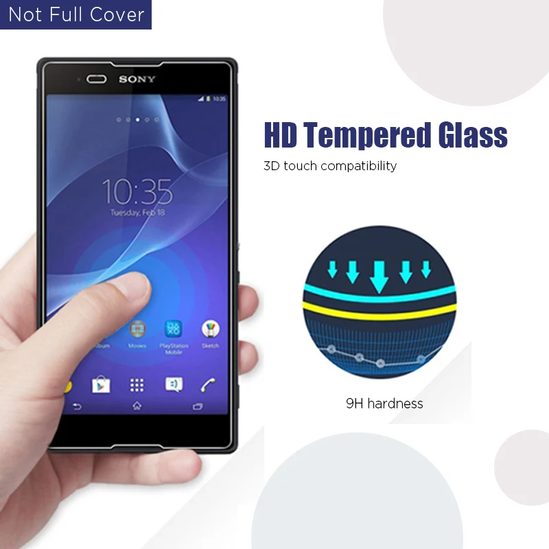 9H Защита экрана для Sony X Compact Performance XZ Премиум Защитное стекло XZ1 XZ2 Premium XZS HD