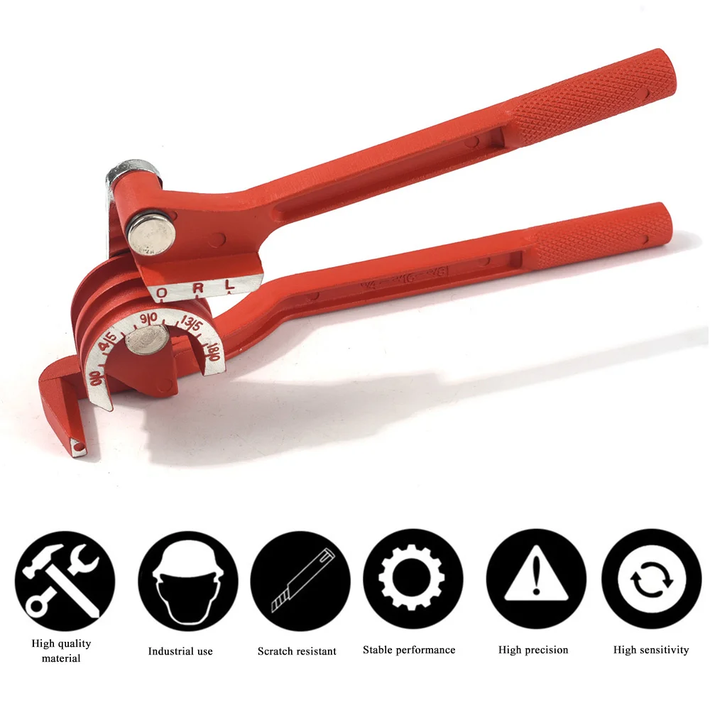 

Handed Three-in-one Manual Pipe Bender 90 Degree Or 180degree Tube Bending Machine Metric 6mm/8mm/10mm Tubing Toolkit