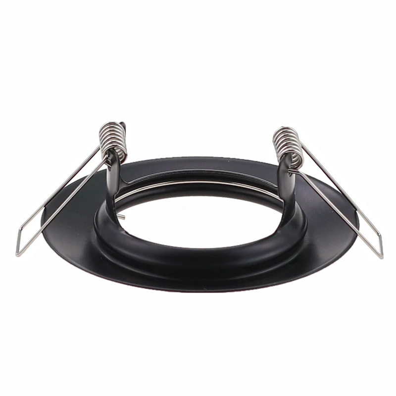 2 шт. круглый поверхностный монтаж черный Встраиваемый светодиодный потолочный