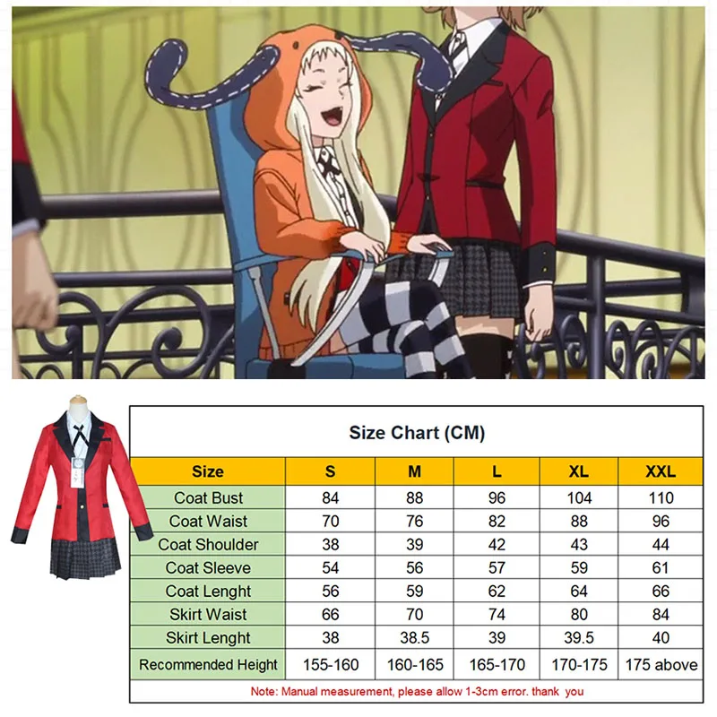 

Jabami Yumeko Cosplay Shoes Kakegurui Compulsive Gambler Yumeko Jabami Cosplay Costume and Wigs Halloween Woman Party Costumes