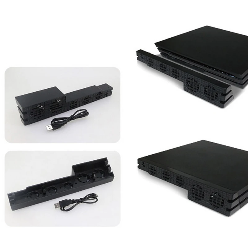Ps4 Pro охлаждающий вентилятор Супер Турбо контроль температуры с usb кабелем для Sony