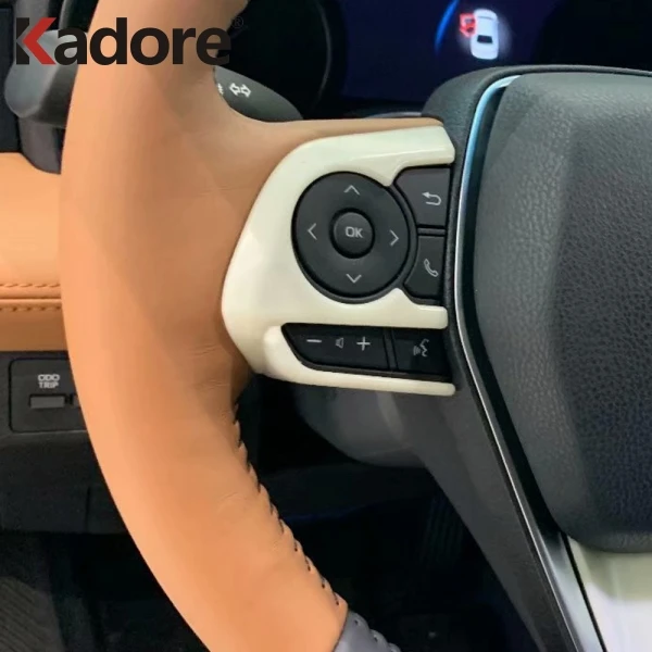 Защитный чехол на рулевое колесо для Toyota Avalon 2019 2020 из углеродного волокна стикер