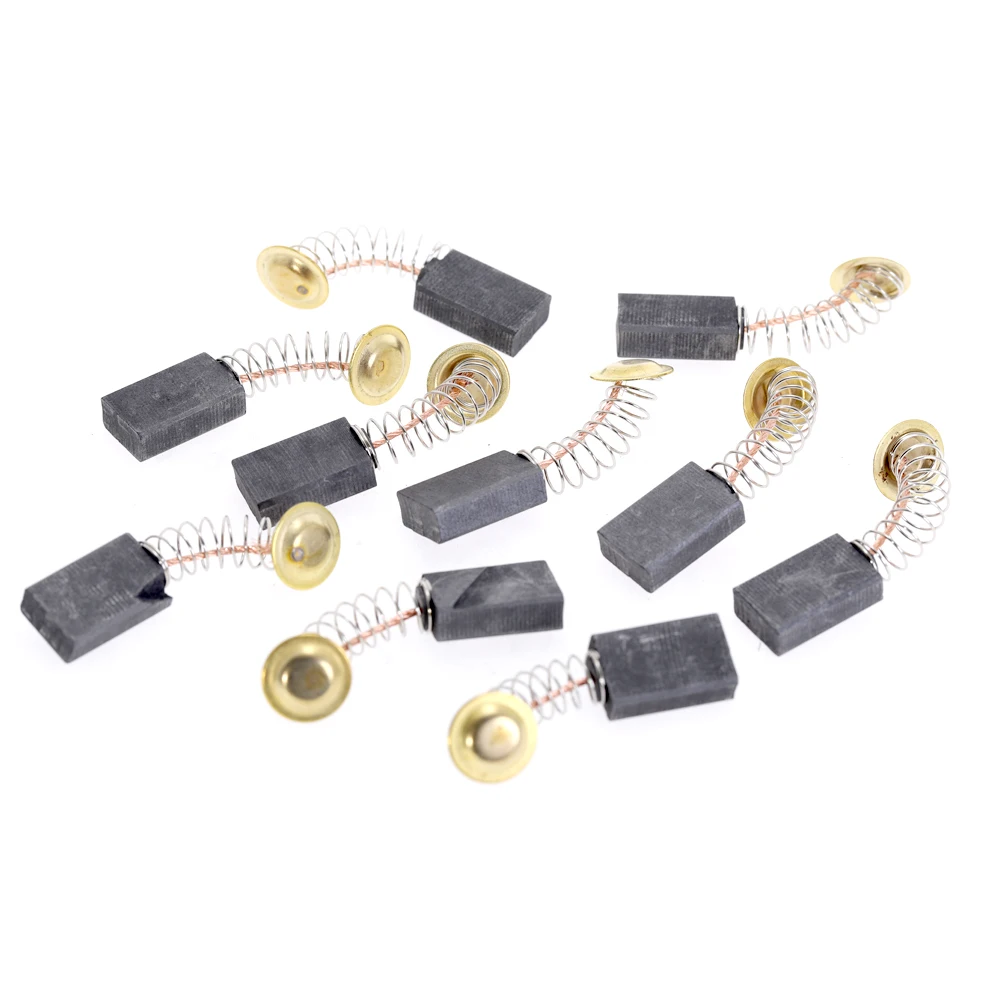 10 шт. дрель Замена для электрической мясорубки Угольная щетка 6x12x14 мм 6x12x20 6x14x20