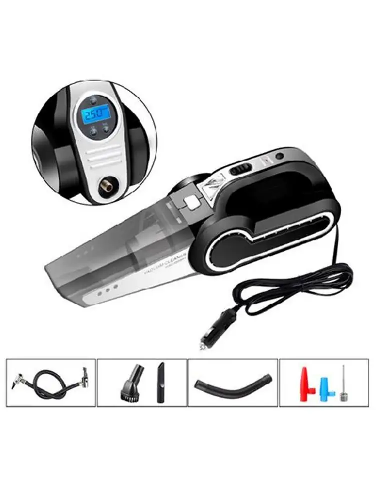 

Car Vacuum Cleaner Four-in-one Car Handheld Wireless Charging Household High-power Dry And Wet Rechargeable Vacuum Cleaner