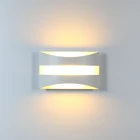 Светодиодная настенная лампа 10 Вт, комнатное прикроватное украшение для спальни, настсветильник светильник из железа, 110 В220 В переменного тока