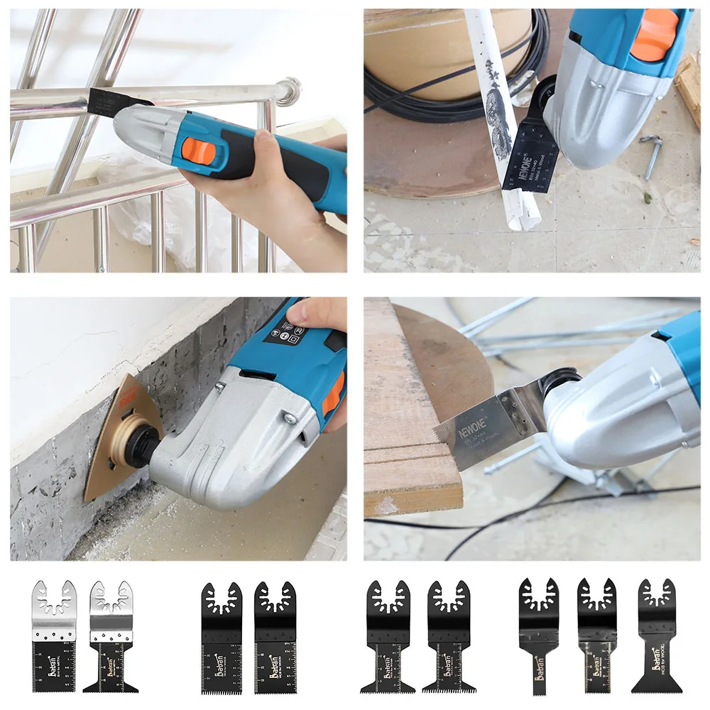 

10/20pcs Multi-Function Bi-Metal Precision Saw Blades Oscillating Blade Multi Wood Cut Kit Chipboard Tool Circular Saw Blade