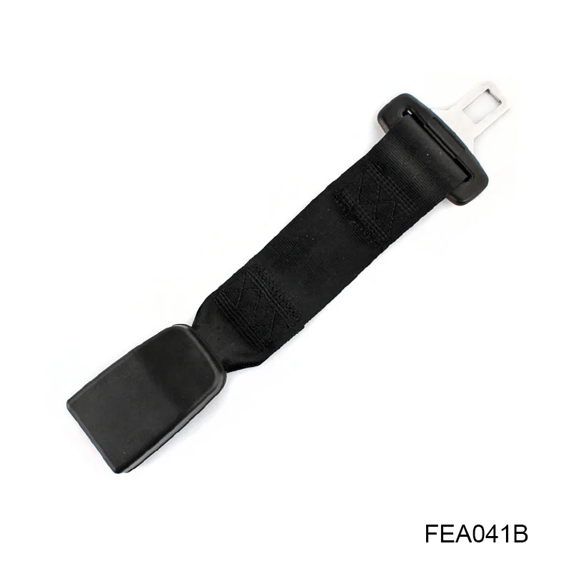 

Car Safety Seat Belt Extender Type A Tongue Width 21.5mm Black Color FEA041B