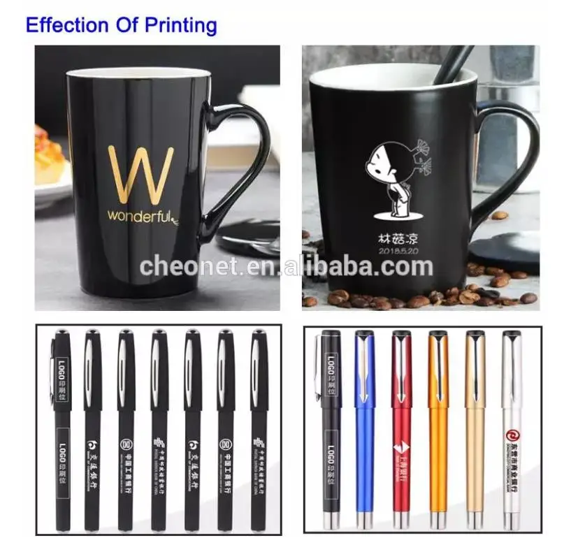 Цилиндрическая печатная машина с ручным экраном для бутылок/чашек/перьев пресс