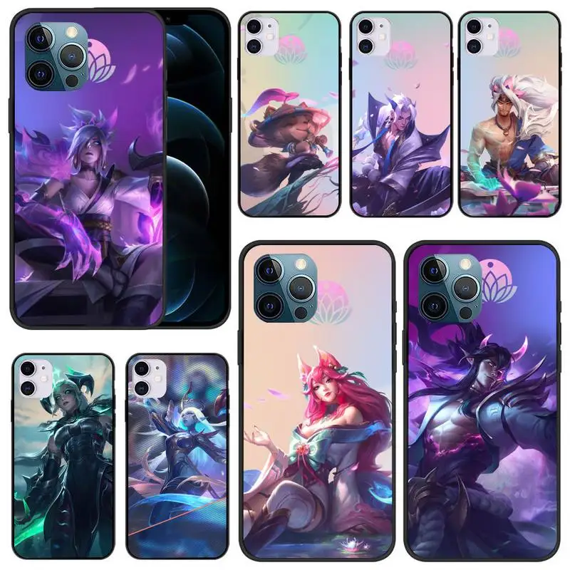 

League of Legends LOL Phone Case for iphone 12 13 Mini SE 2020 5 5S 6 6S Plus 7 8 Plus X XR XS 11 Pro Max Fundas Coque cover