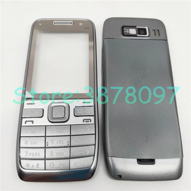 10 шт./лот новинка оригинал для Nokia E52 полный корпус передняя рамка батарея задняя